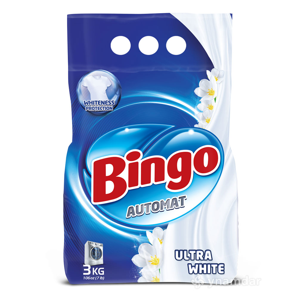 BINGO PYYKINPESUJAUHE ULTRA VALKOINEN 3KG